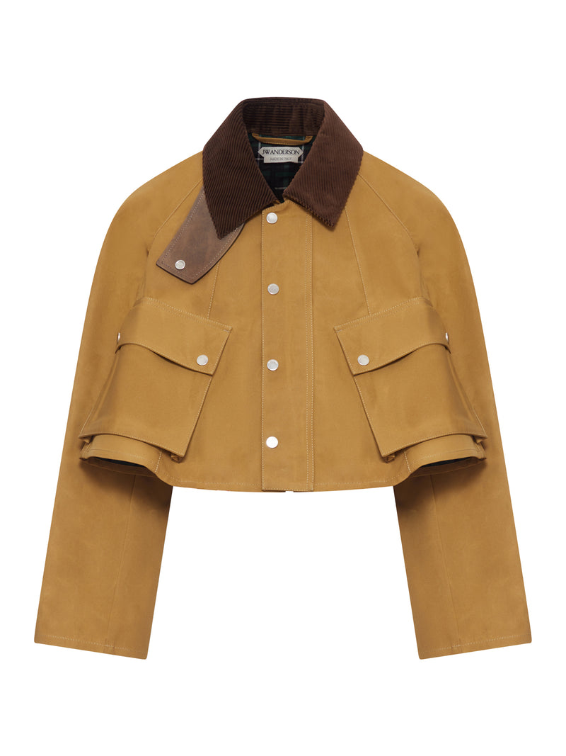 J.W.Anderson Women Barn Jacket In Waxed Cotton J.W. ANDERSON