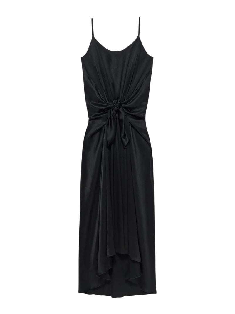 J.W.Anderson Women Silk Dress With Knot At The Waist J.W. ANDERSON