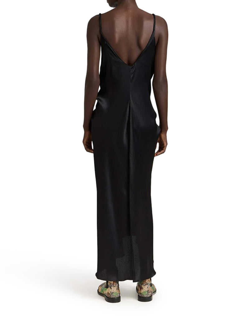 J.W.Anderson Women Silk Dress With Knot At The Waist J.W. ANDERSON