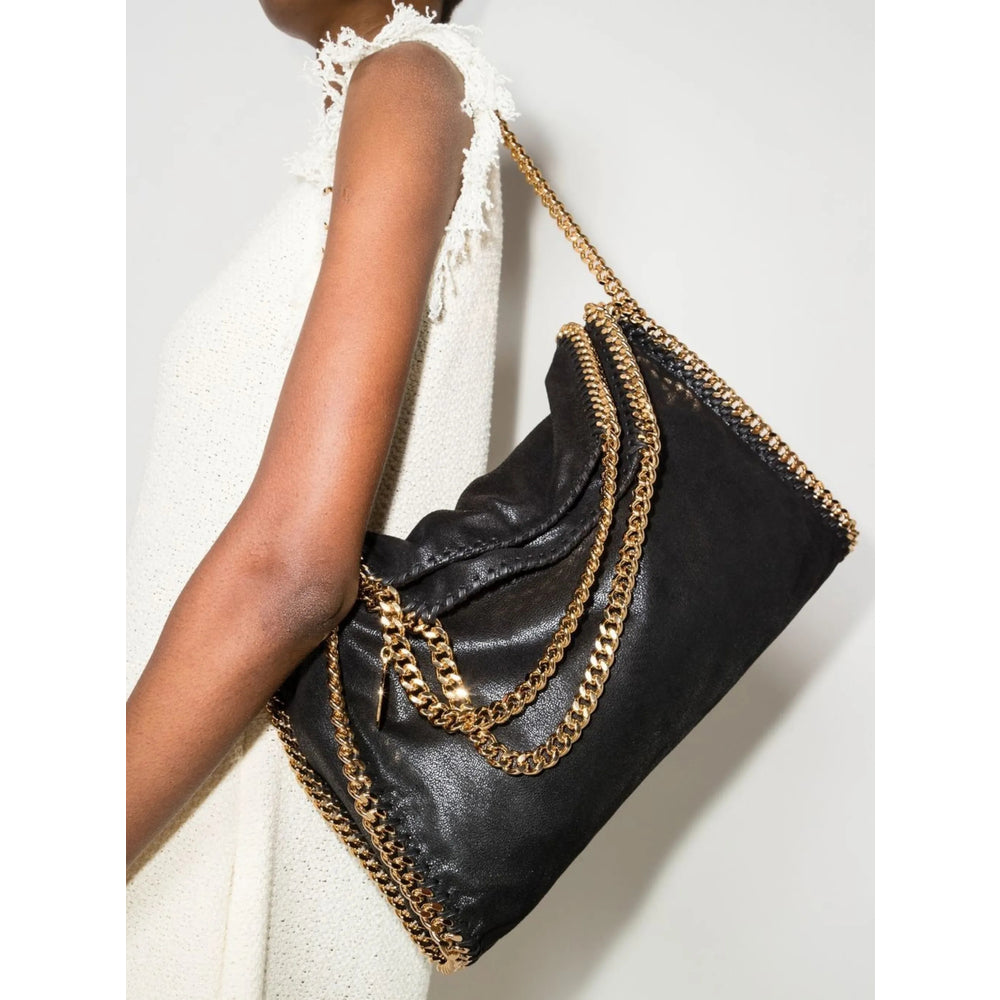 Stella Mccartney Black Tote Bags Women STELLA MCCARTNEY