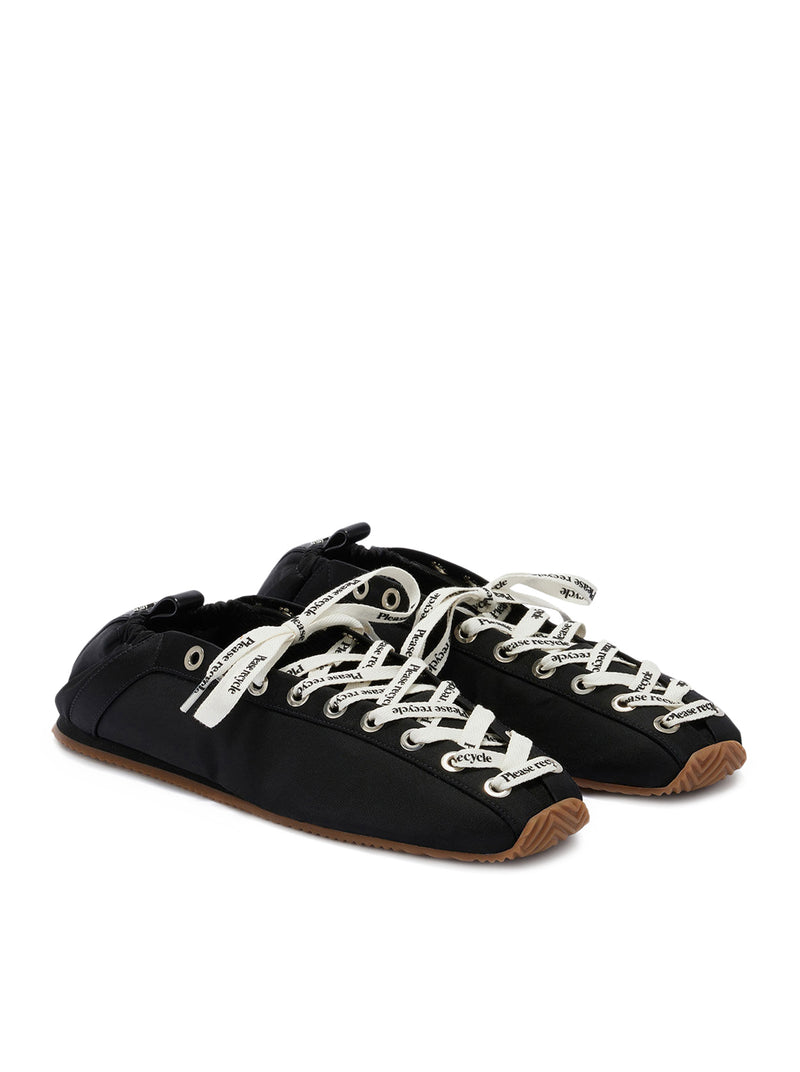 Ganni Women Sporty Ballerina In Black GANNI