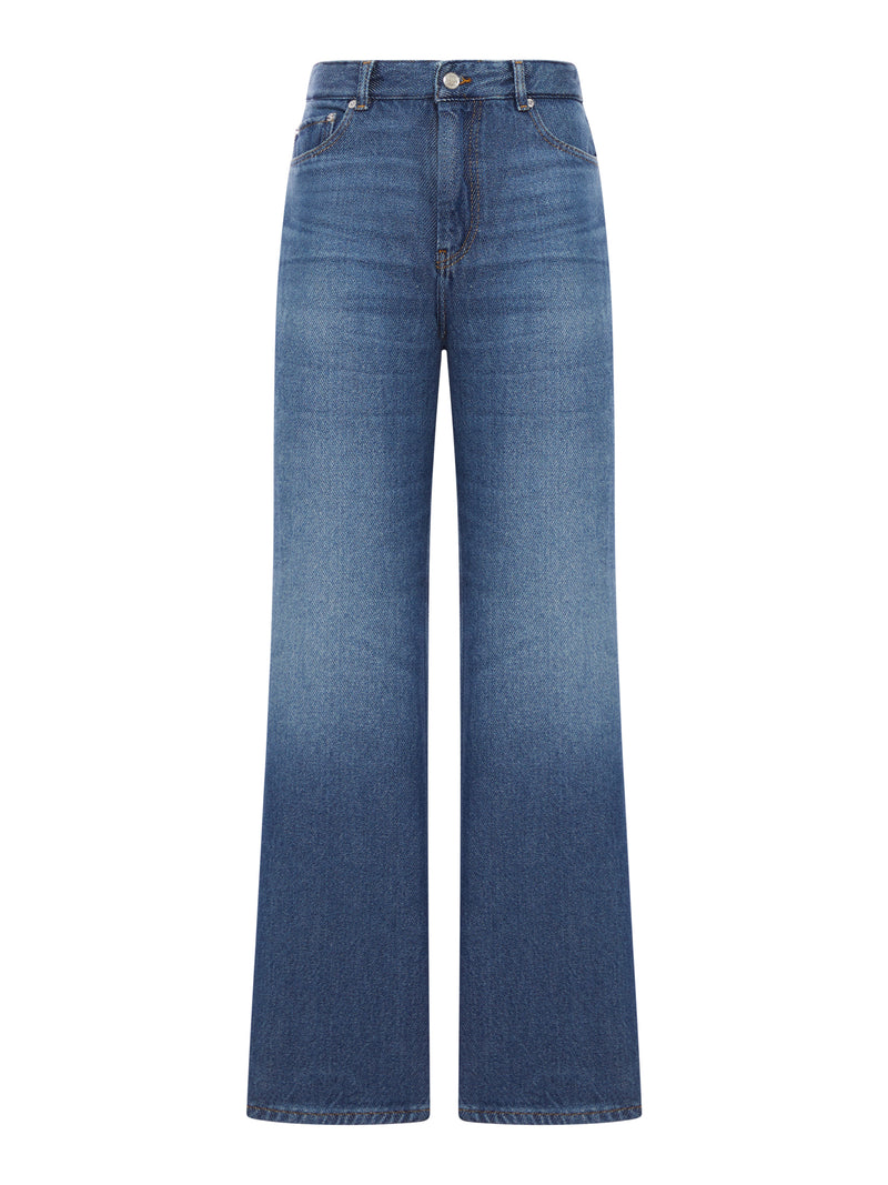 Ganni Women Izey Heavy Denim Jeans GANNI