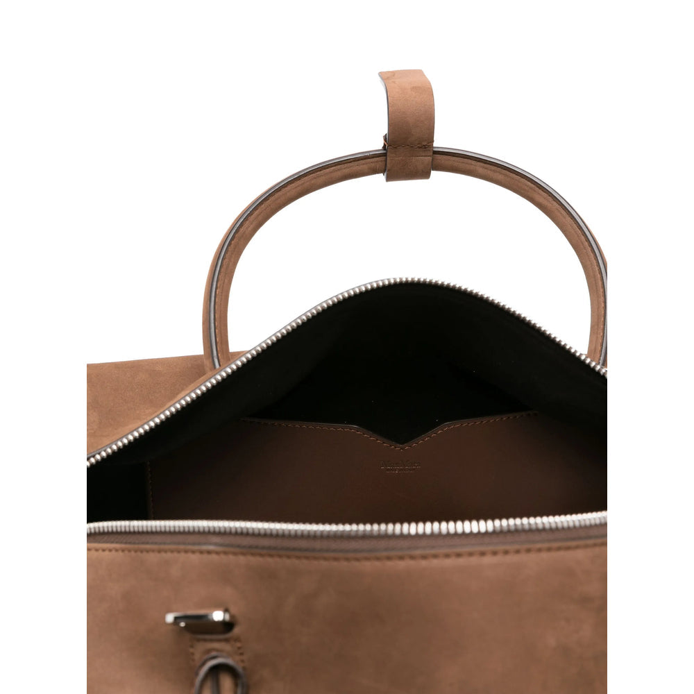 Max Mara Brown Tote Bags Women MAX MARA