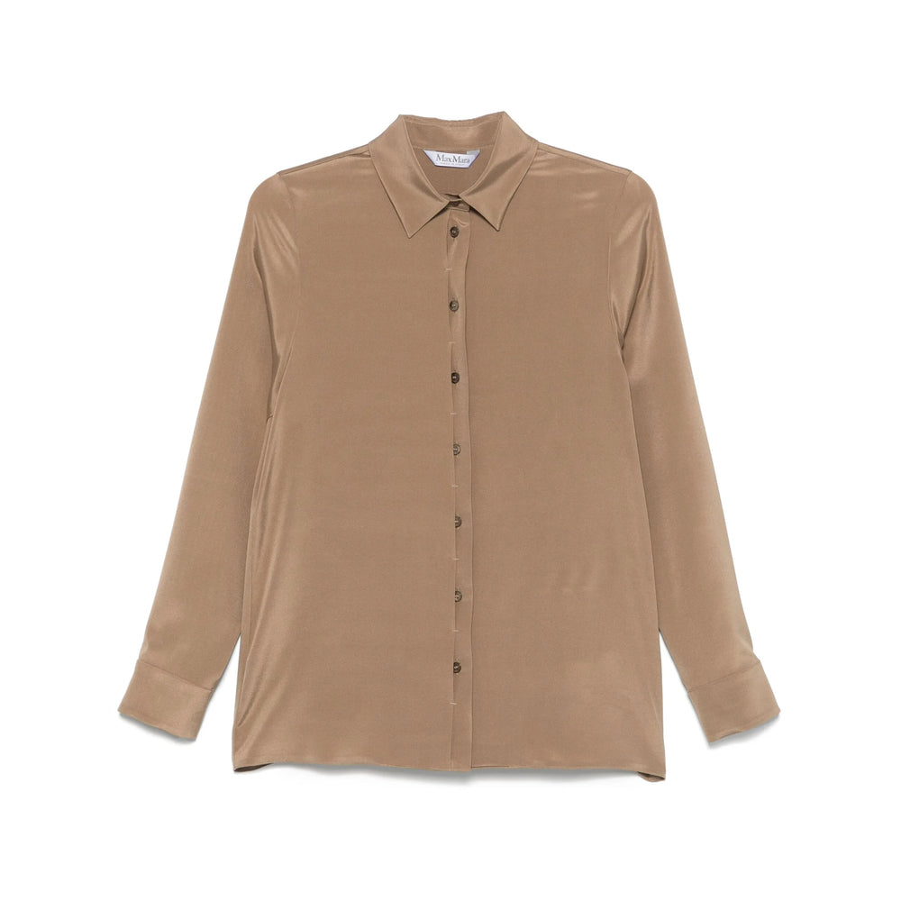 Max Mara Brown Tops - Shirts Women MAX MARA