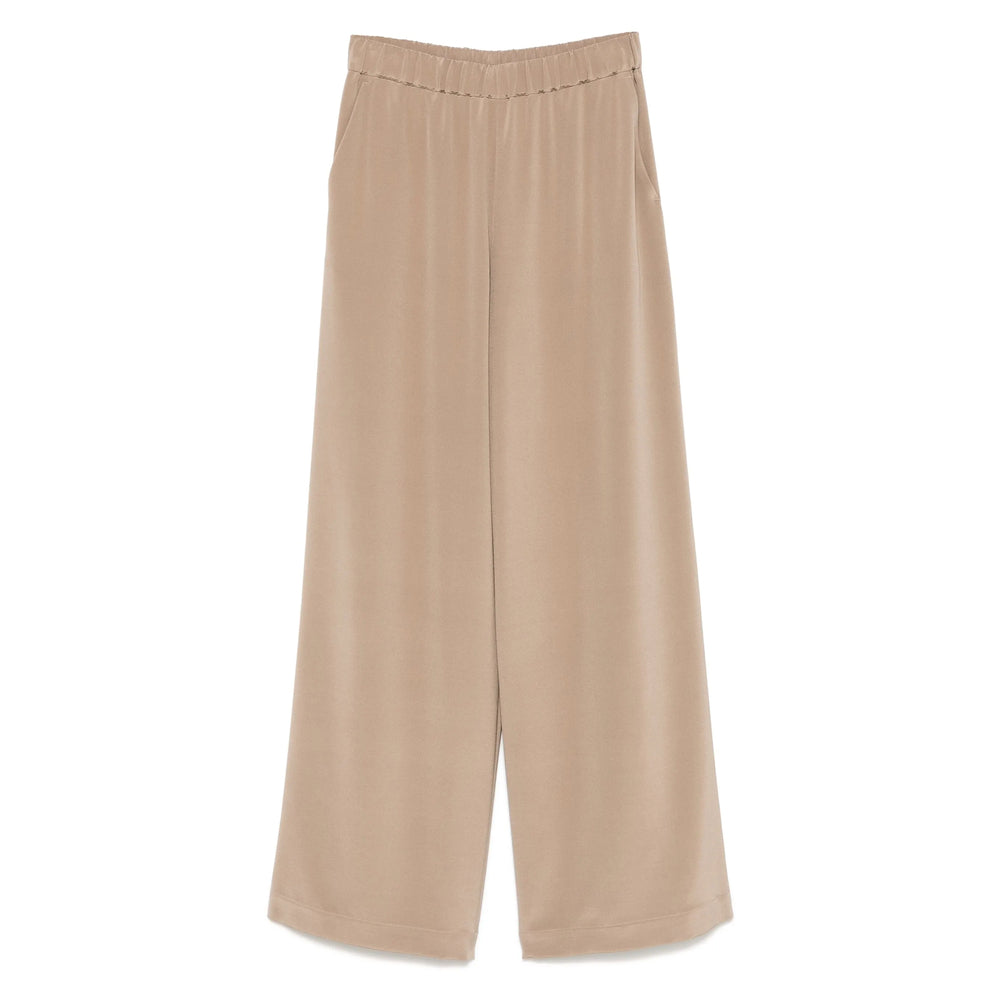 Max Mara Brown Trousers - Palazzo Pants Women MAX MARA