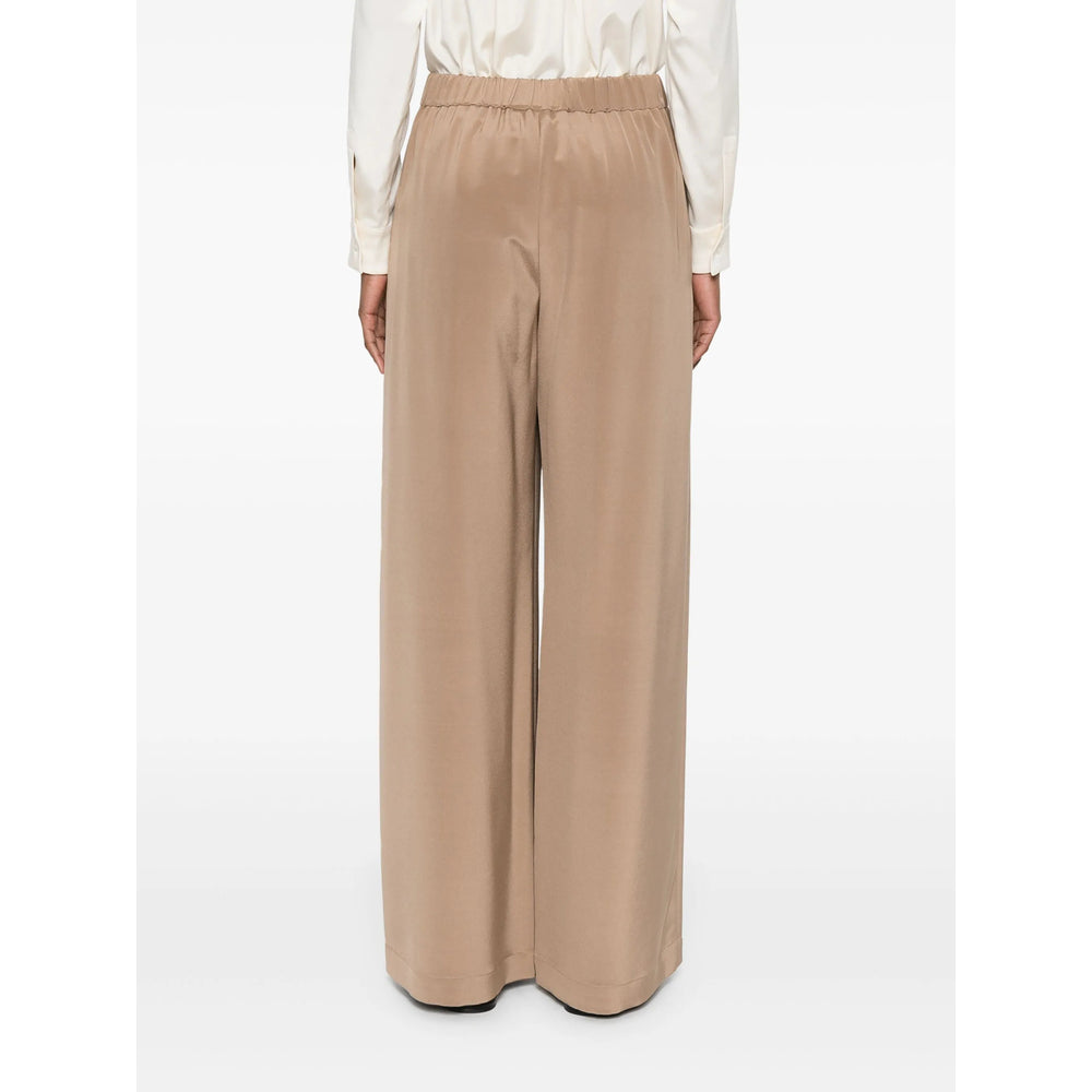 Max Mara Brown Trousers - Palazzo Pants Women MAX MARA