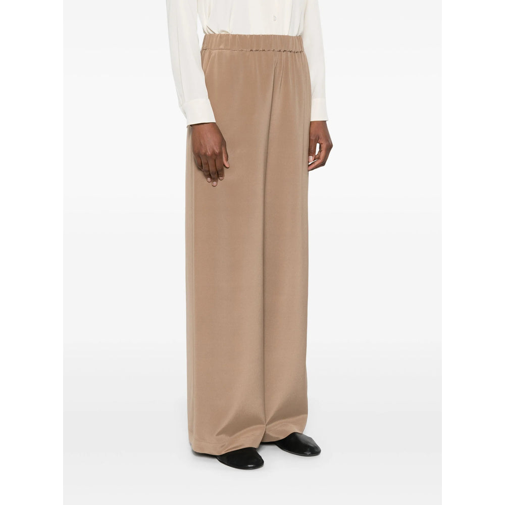 Max Mara Brown Trousers - Palazzo Pants Women MAX MARA
