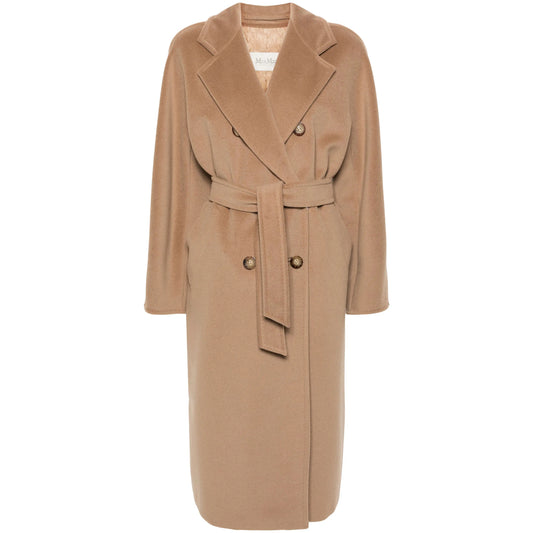 Max Mara Neutrals Coats - Double Breasted & Peacoats Women MAX MARA