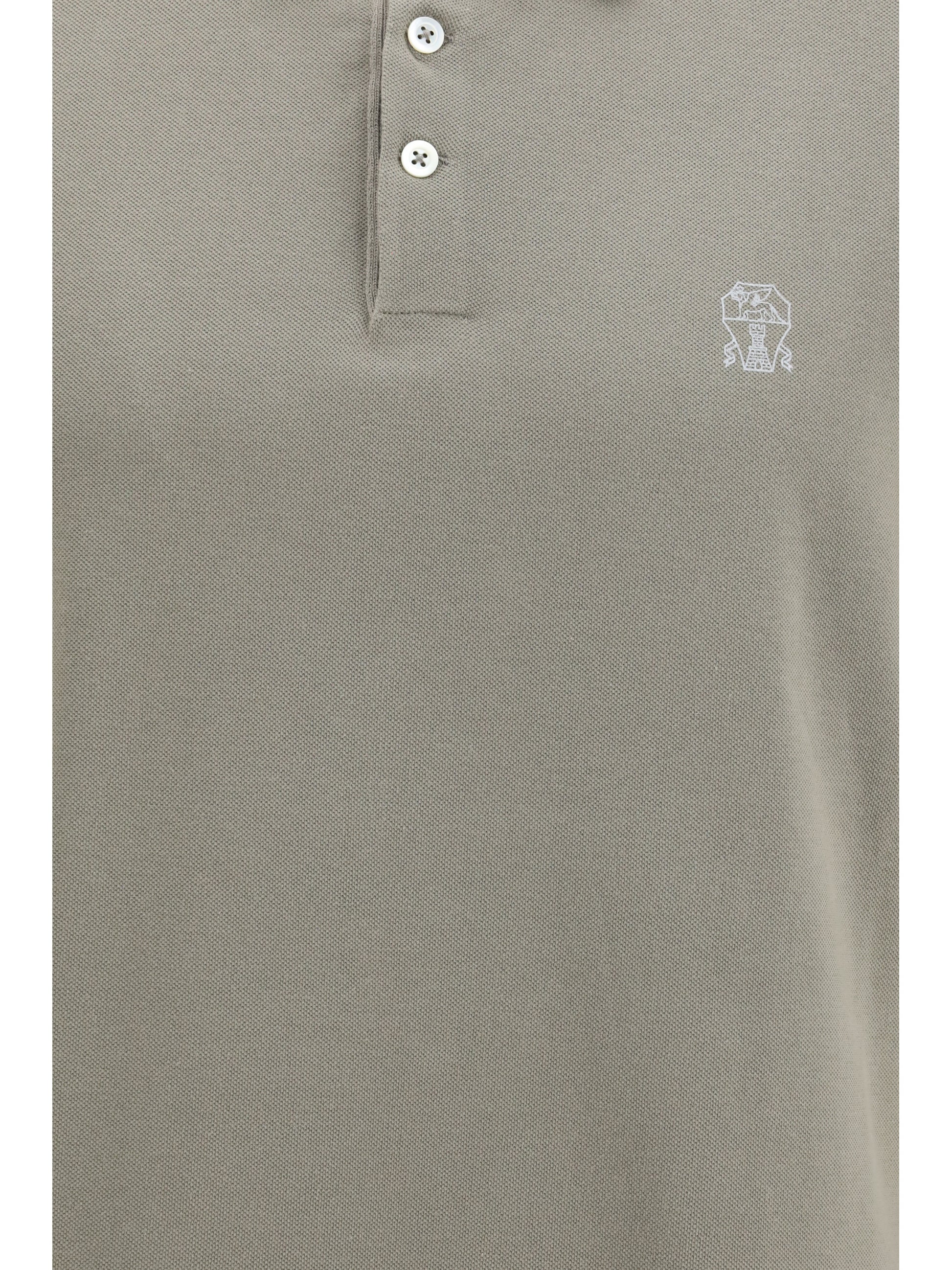 Brunello Cucinelli Men Cotton Polo BRUNELLO CUCINELLI