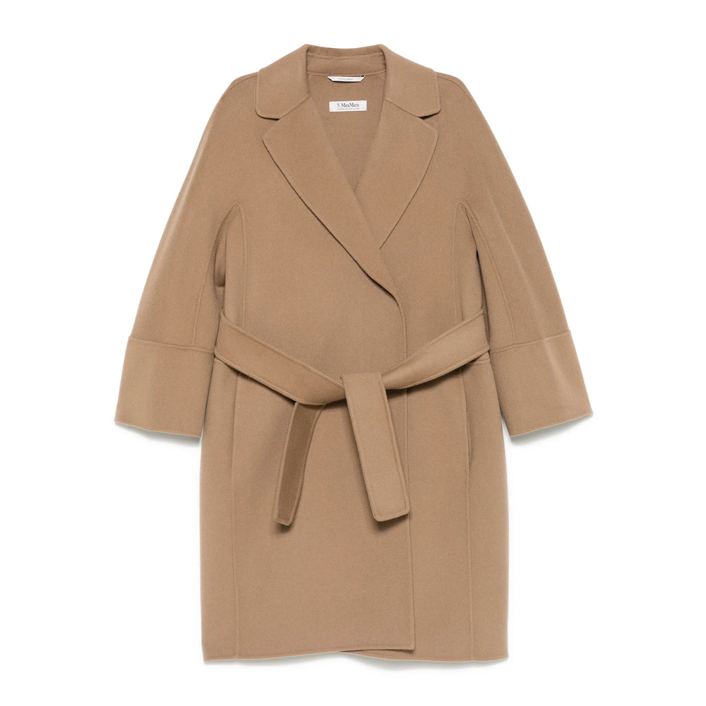 'S Max Mara Brown Coats - Double Breasted & Peacoats Women S MAX MARA