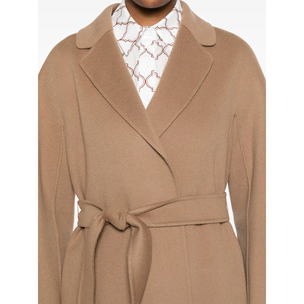 'S Max Mara Neutrals Coats - Single Breasted Coats Women S MAX MARA