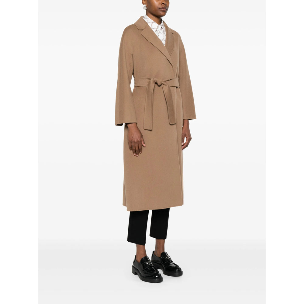 'S Max Mara Neutrals Coats - Single Breasted Coats Women S MAX MARA