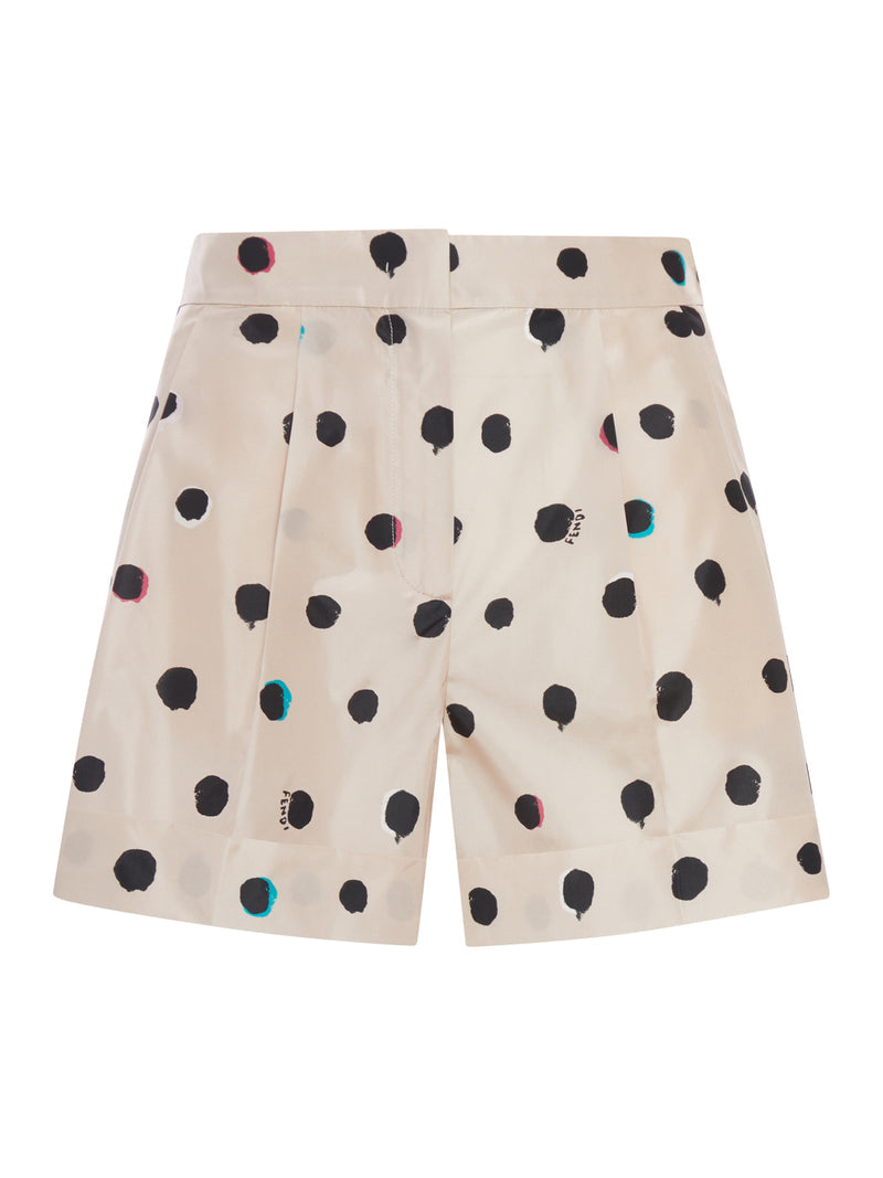 Fendi Women Polka Dot Moth Shorts FENDI