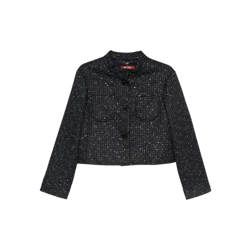 Max Mara Studio Blue Jackets - Cropped Jackets Women MAX MARA STUDIO
