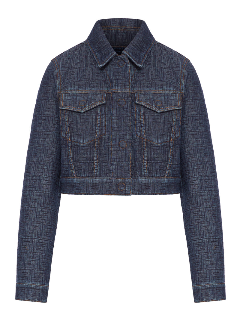 Fendi Women Ff Denim Jacket FENDI