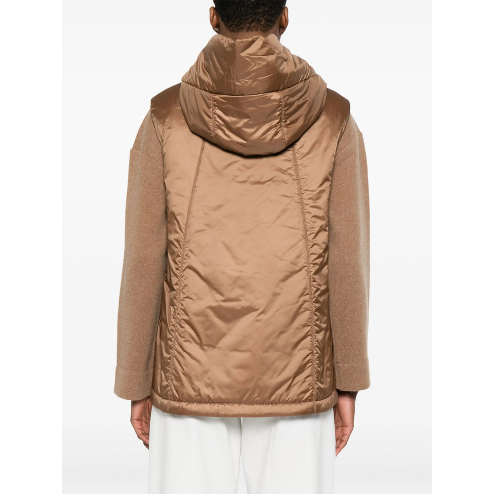 Max Mara The Cube Brown Jackets - Waistcoat & Gilets Women MAX MARA THE CUBE