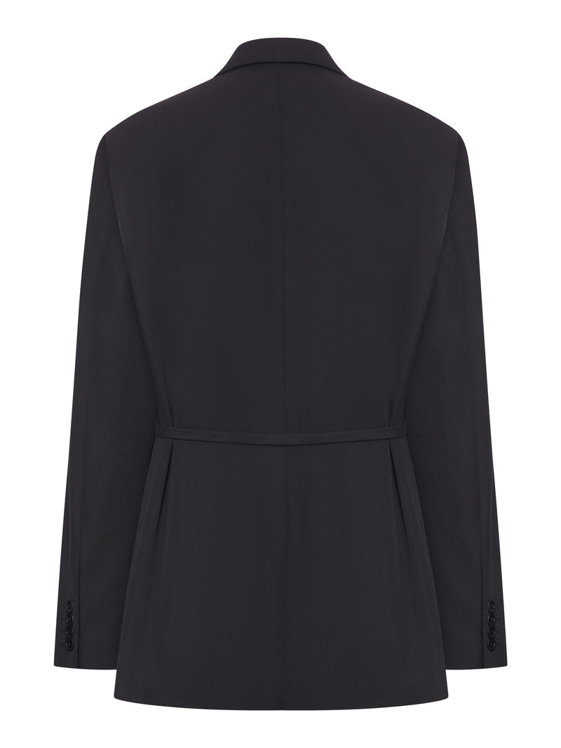 Balenciaga Women Barathea Tailored Wool Jacket BALENCIAGA