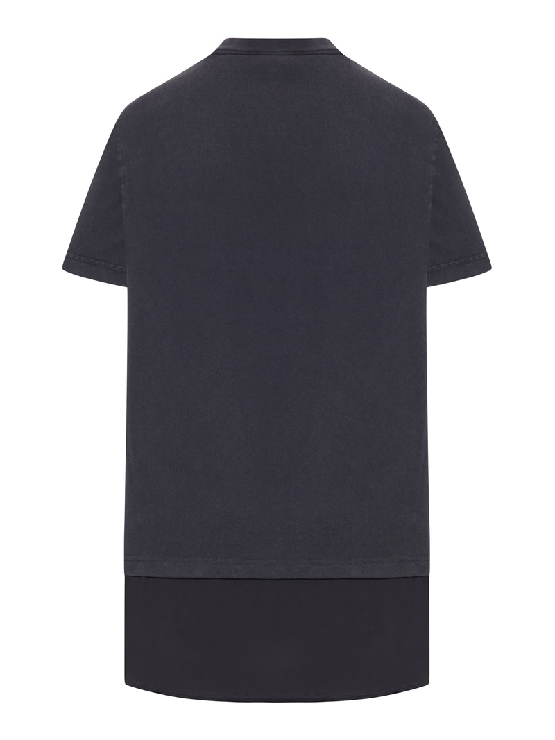 Balenciaga Women Hybrid T-Shirt Dress With Sport Icon Logo BALENCIAGA