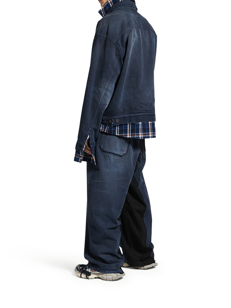 Balenciaga Men Patched Shirt-Jacket BALENCIAGA