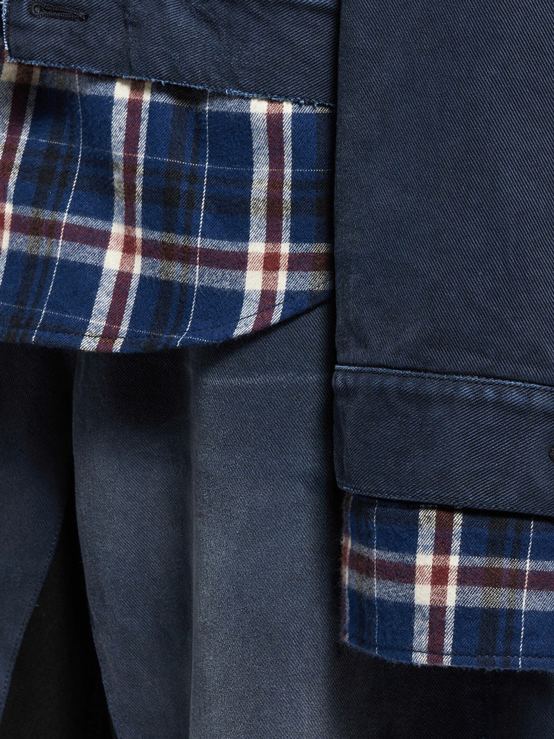 Balenciaga Men Patched Shirt-Jacket BALENCIAGA