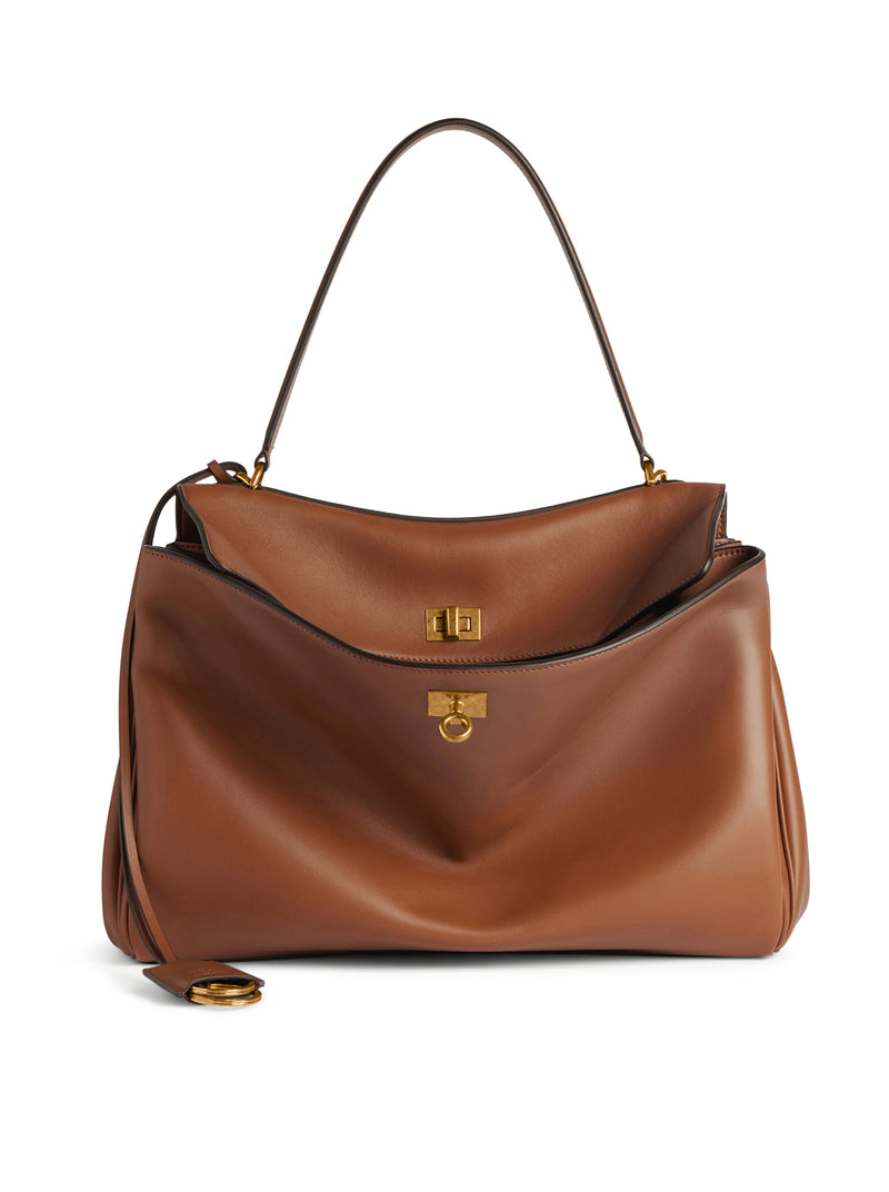 Balenciaga Women Rodeo Medium Bag In Light Brown BALENCIAGA