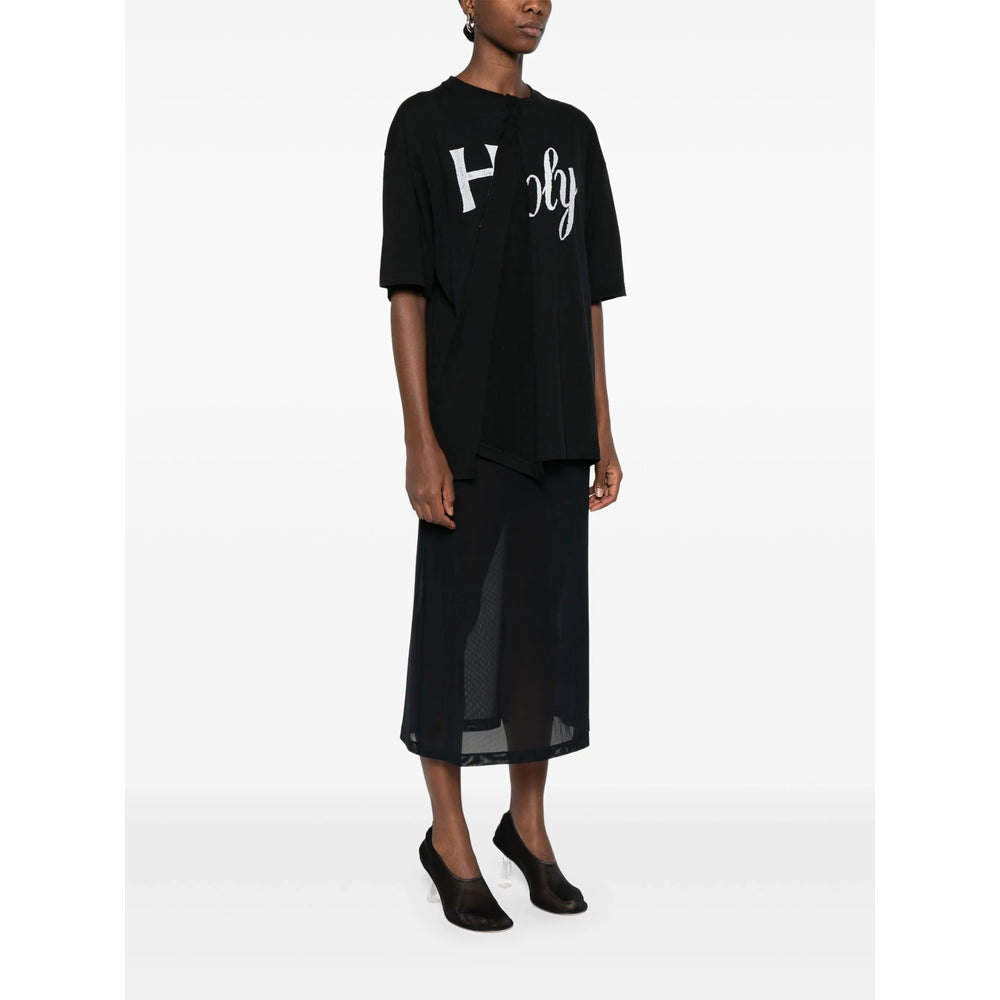 Ann Demeulemeester Black T-Shirts & Vests - T-Shirts Men ANN DEMEULEMEESTER