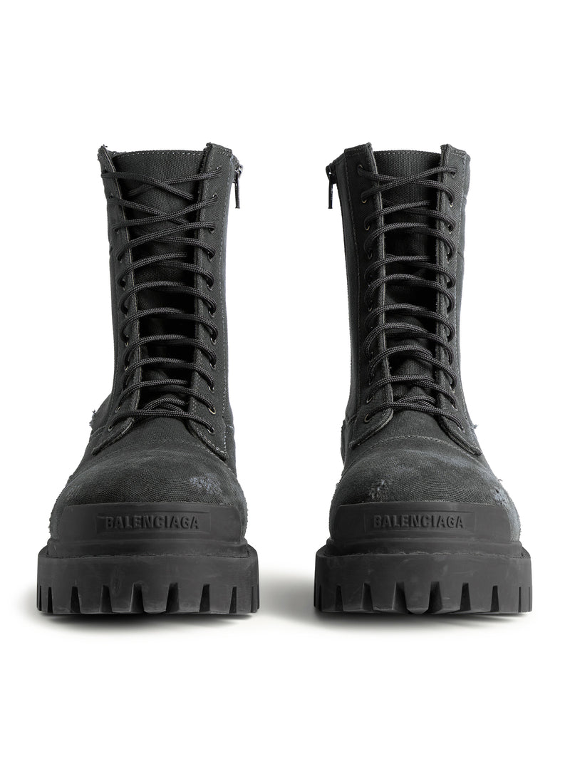 Balenciaga Men Combat Strike Boots BALENCIAGA