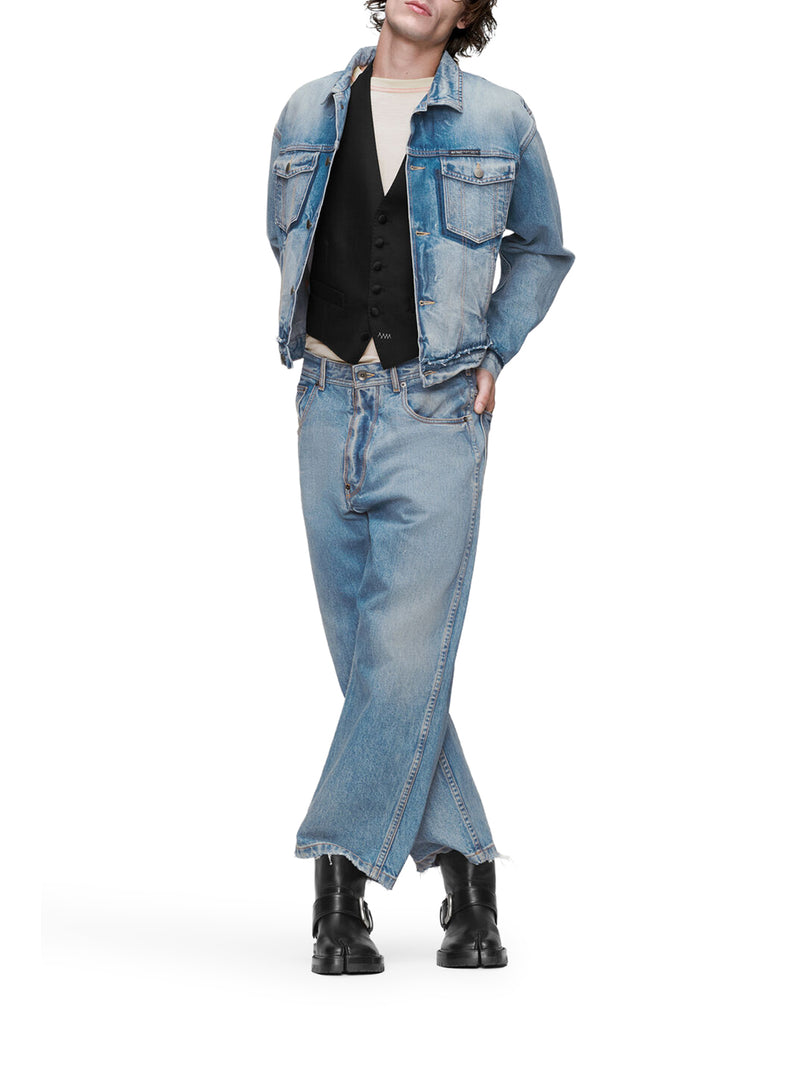 Maison Margiela Men Cotton Denim Caban MAISON MARGIELA