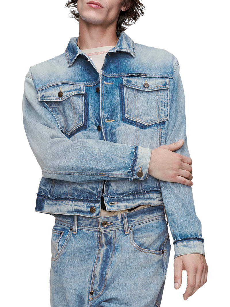 Maison Margiela Men Cotton Denim Caban MAISON MARGIELA