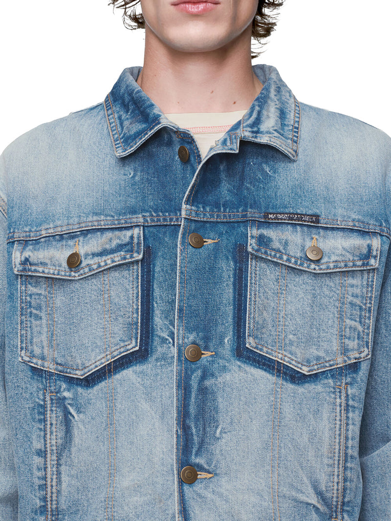 Maison Margiela Men Cotton Denim Caban MAISON MARGIELA