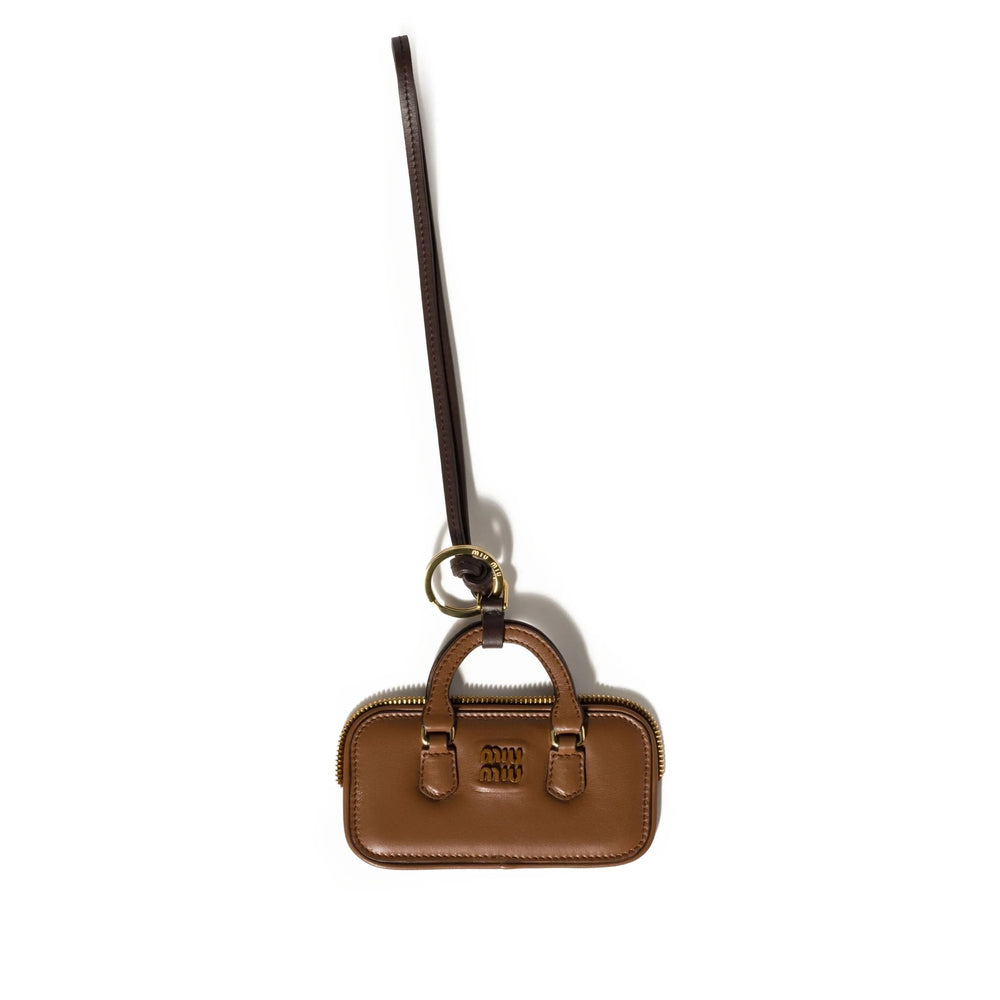 Miu Miu Brown Keyrings & Chains Women MIU MIU