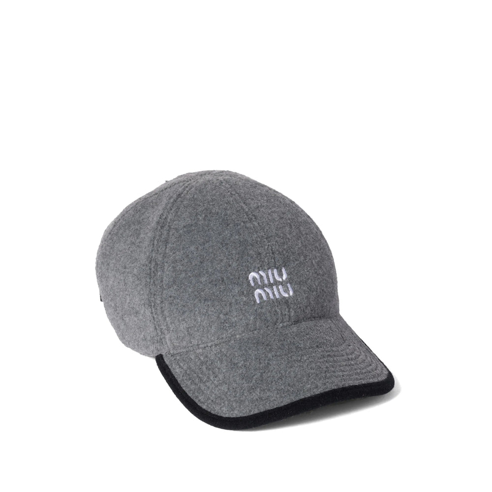 Miu Miu Grey Hats Women MIU MIU