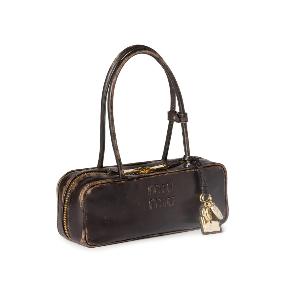 Miu Miu Brown Tote Bags Women MIU MIU