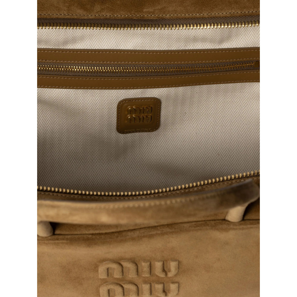 Miu Miu Green Tote Bags Women MIU MIU