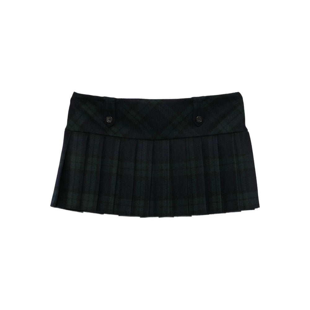 Miu Miu Blue Skirts - Pleated Skirts Women MIU MIU