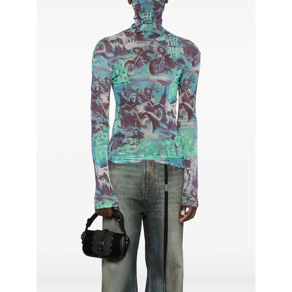 Innerraum Black Shoulder Bags Men INNERRAUM