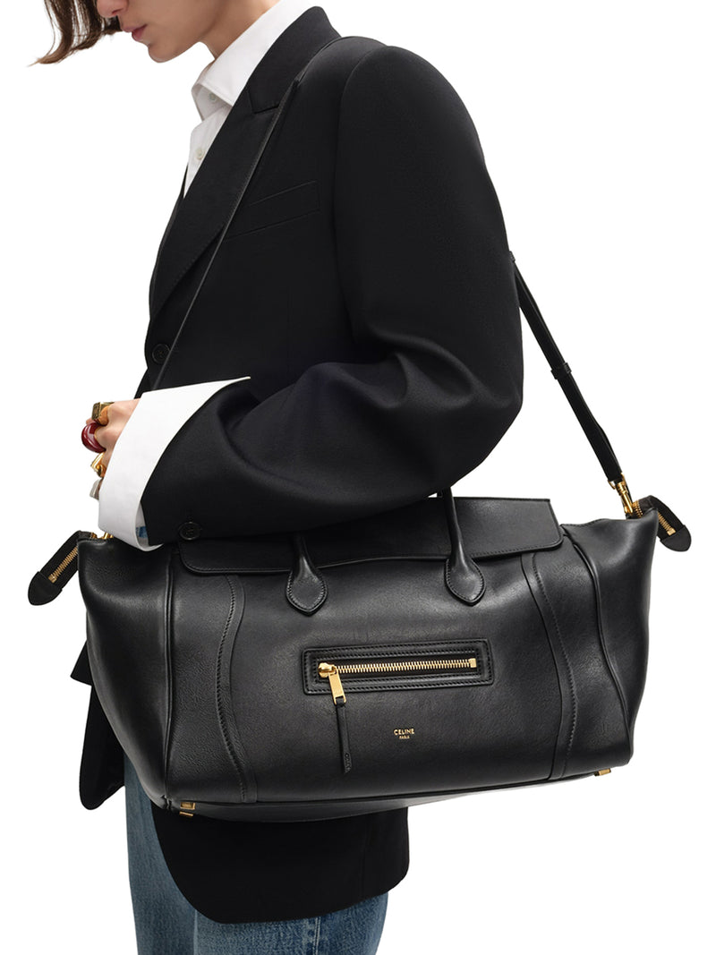 Celine Women Medium Luggage Bag In Soft Glossy Lambskin CELINE