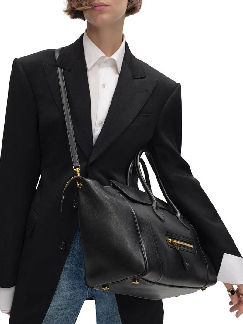 Celine Women Medium Luggage Bag In Soft Glossy Lambskin CELINE