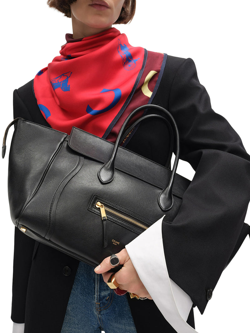 Celine Women Medium Luggage Bag In Soft Glossy Lambskin CELINE