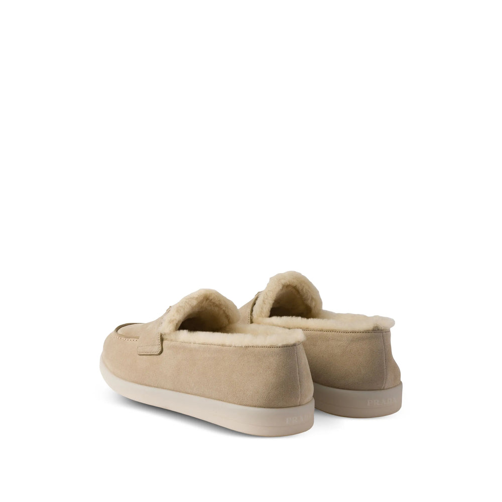 Prada Neutrals Loafers Men PRADA