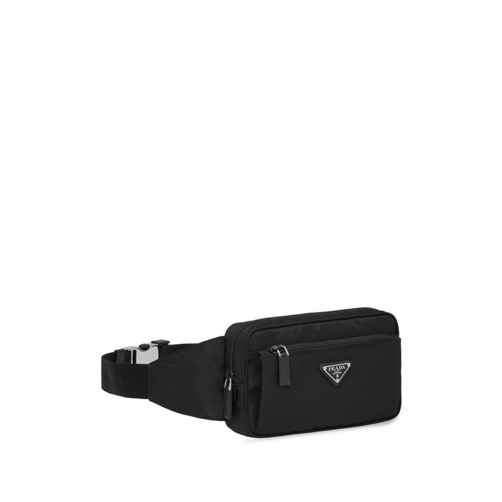 Prada Black Belt Bags Men PRADA