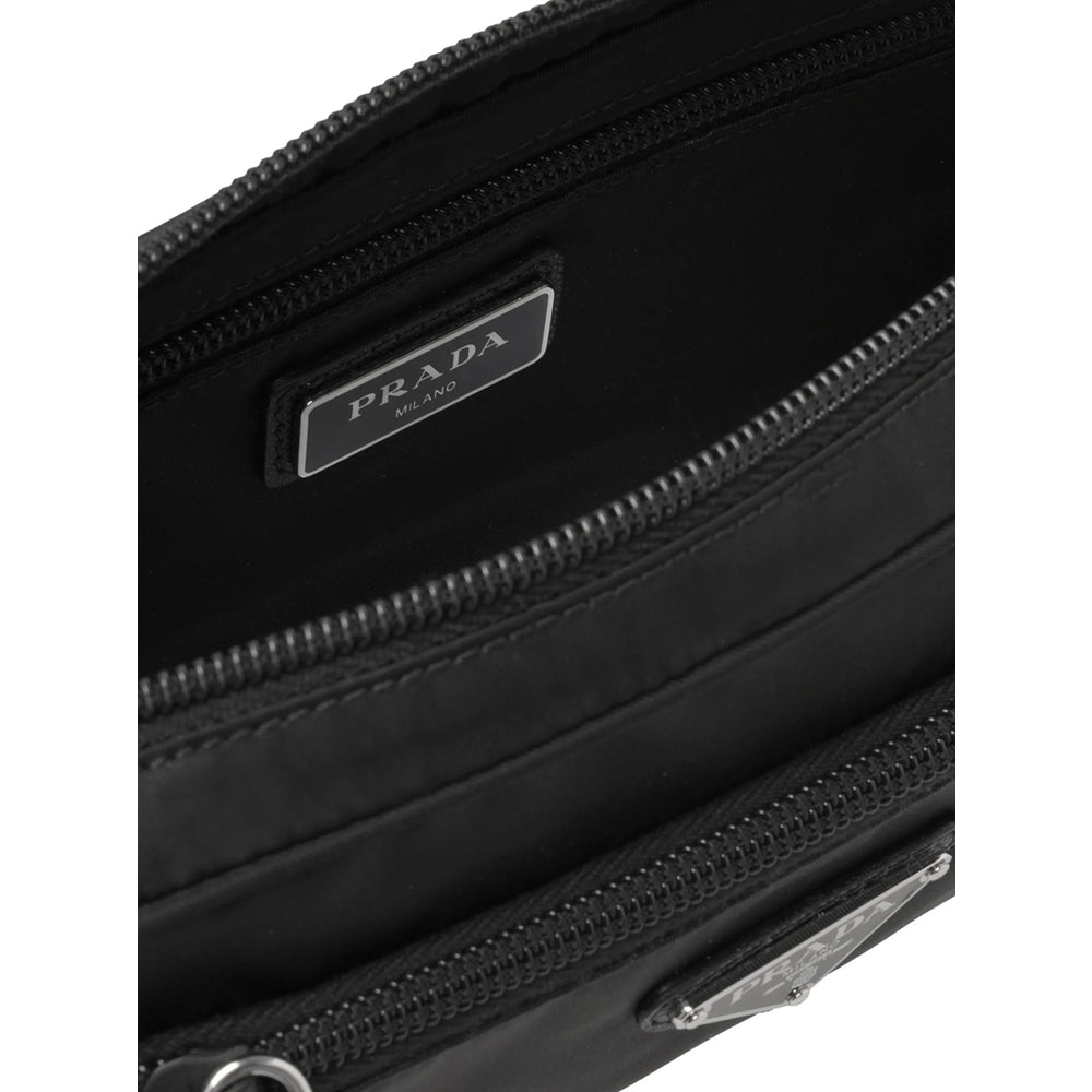 Prada Black Belt Bags Men PRADA