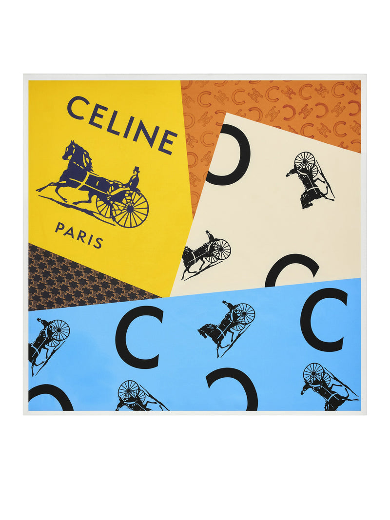 Celine Women Silk Twill Scarf CELINE