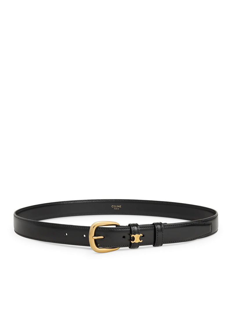 Celine Women Vivienne Medium 25Mm Tauralillon Leather Belt CELINE
