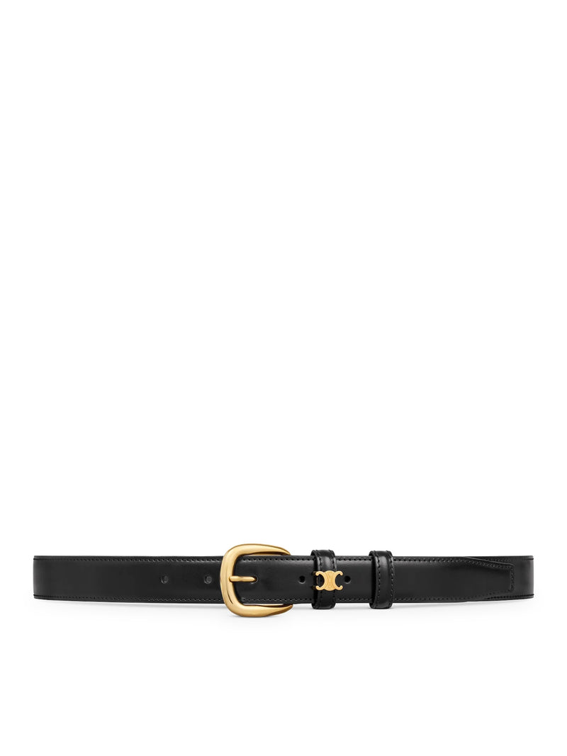 Celine Women Vivienne Medium 25Mm Tauralillon Leather Belt CELINE