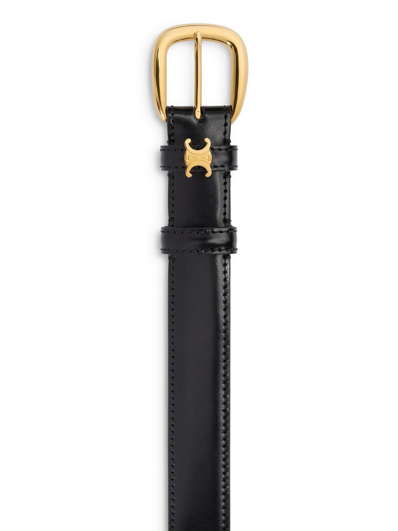 Celine Women Vivienne Medium 25Mm Tauralillon Leather Belt CELINE