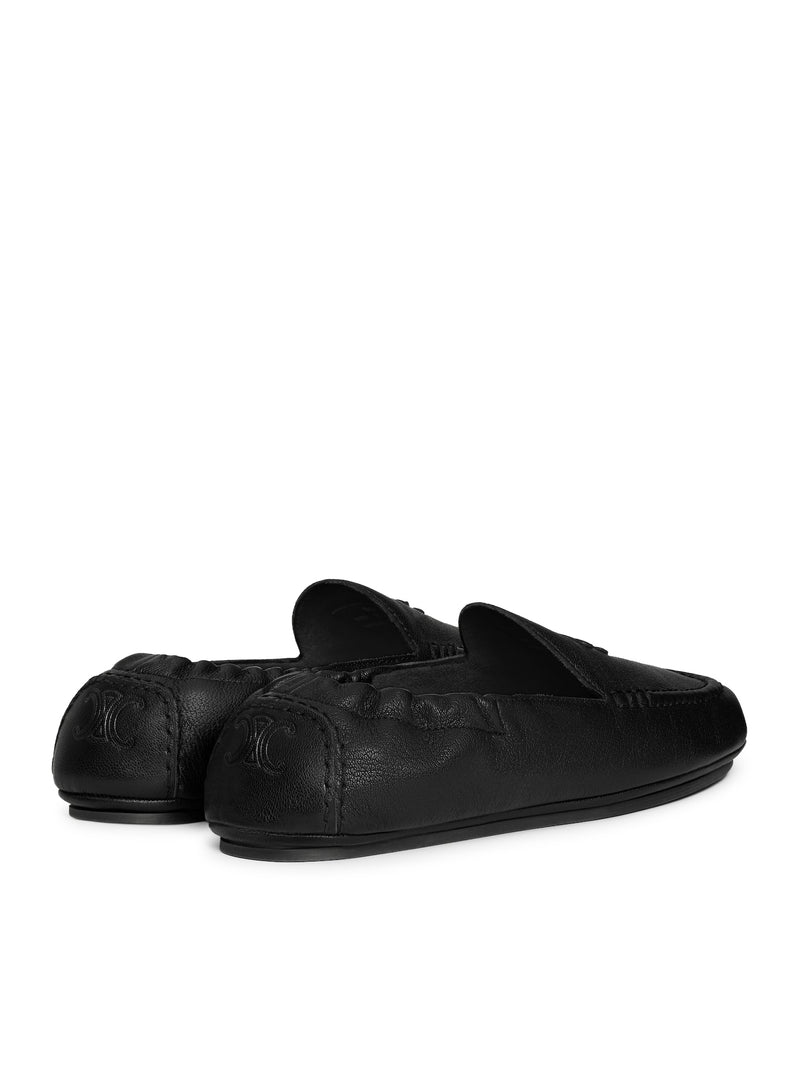Celine Women Adam Slip-On Moccasin In Goat Leather CELINE