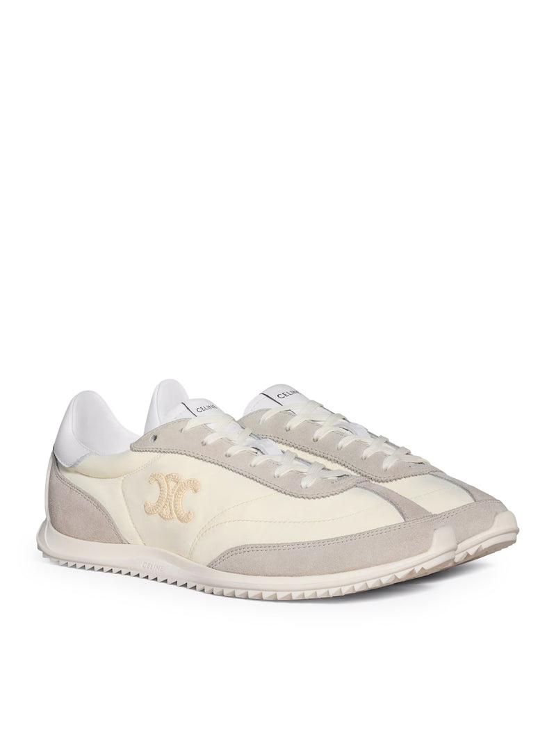 Celine Women Low Racer Sneaker With Triomphe CELINE