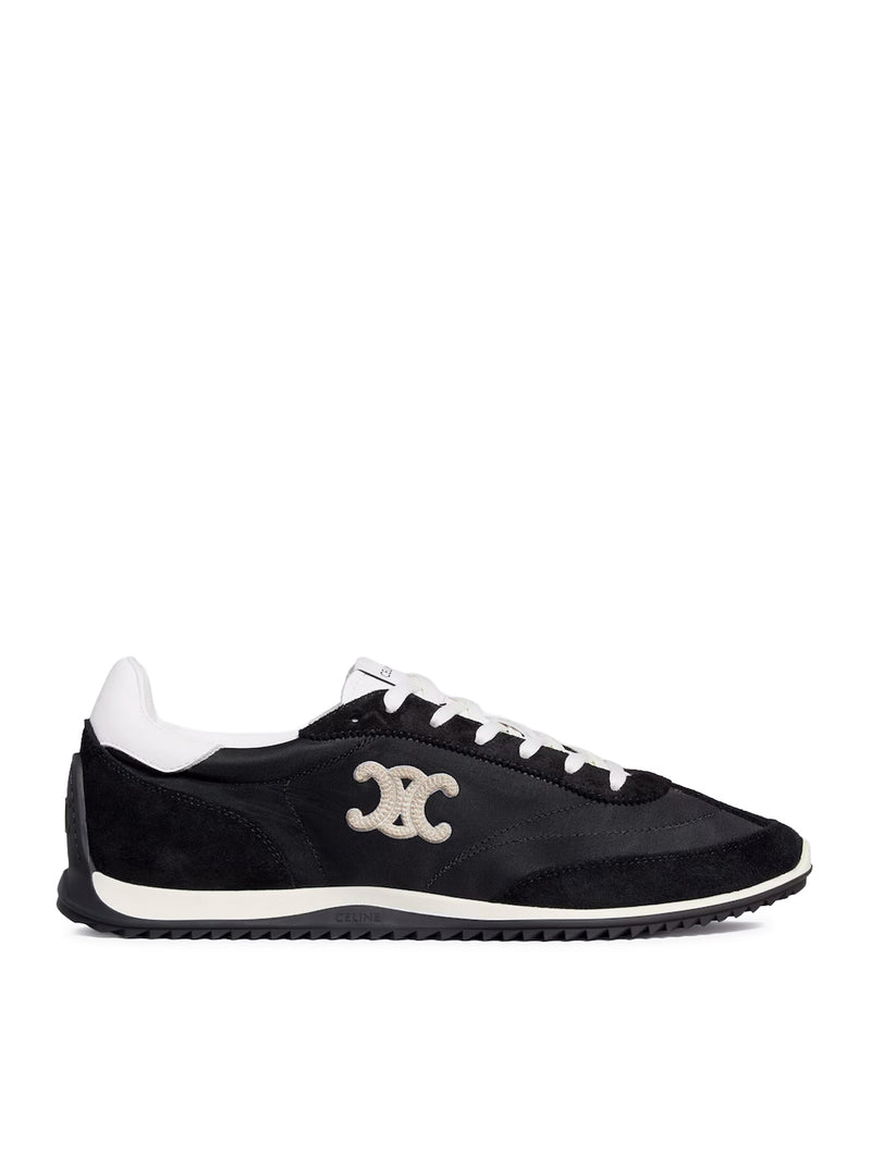 Celine Women Low Racer Sneaker With Triomphe CELINE