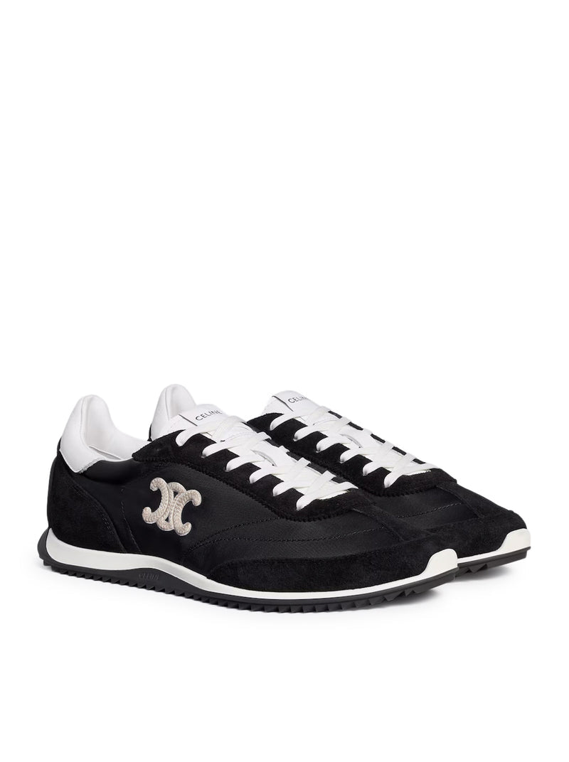 Celine Women Low Racer Sneaker With Triomphe CELINE